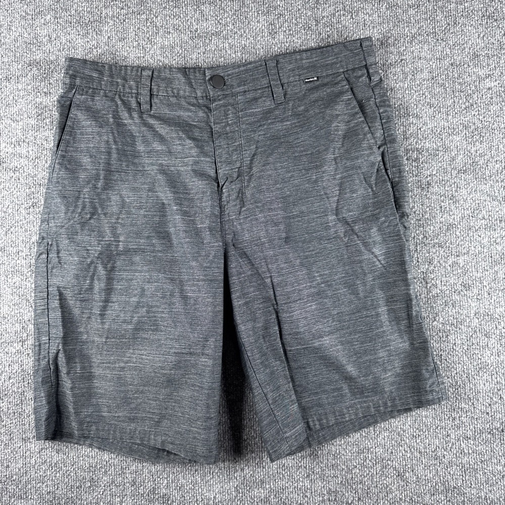 Hurley Men's Charcoal Heather Hybrid Shorts